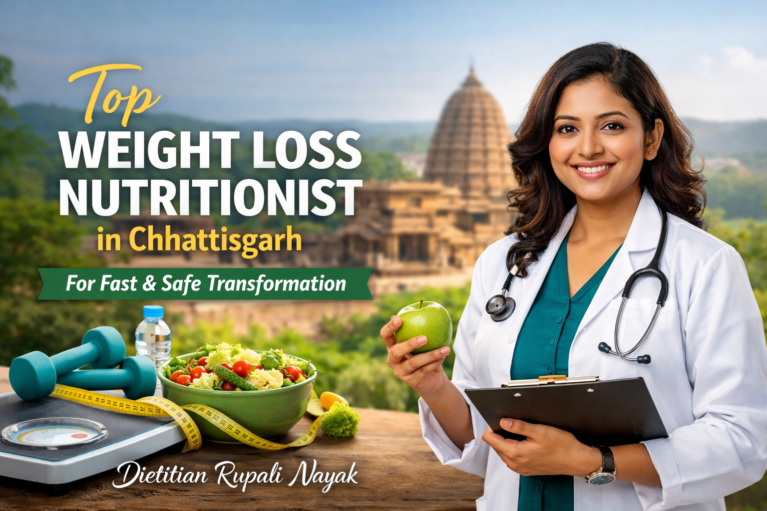Top Weight Loss Nutritionist in Chhattisgarh for Fast & Safe Transformation