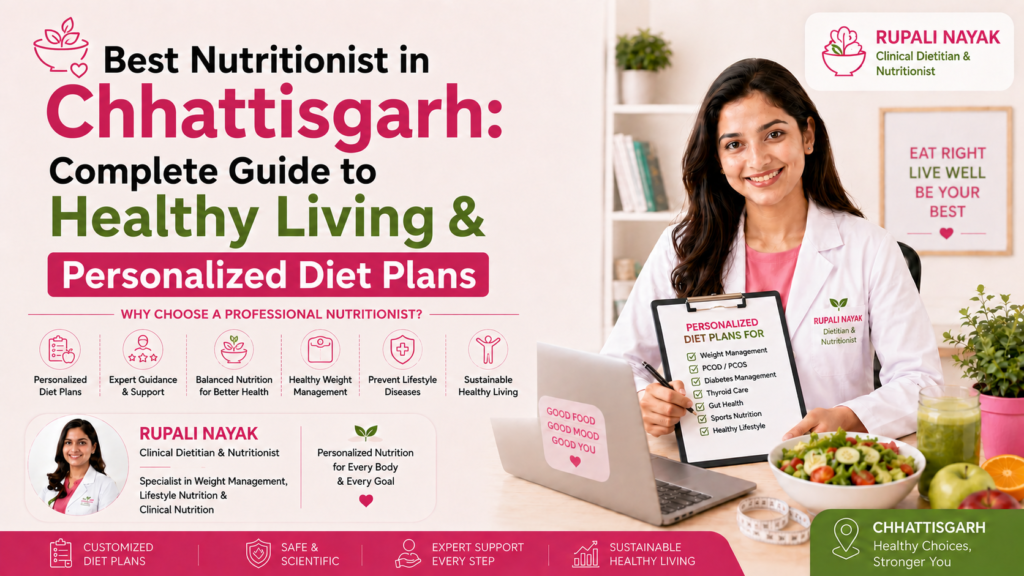 Best Nutritionist in Chhattisgarh: Complete Guide to Healthy Living & Personalized Diet Plans