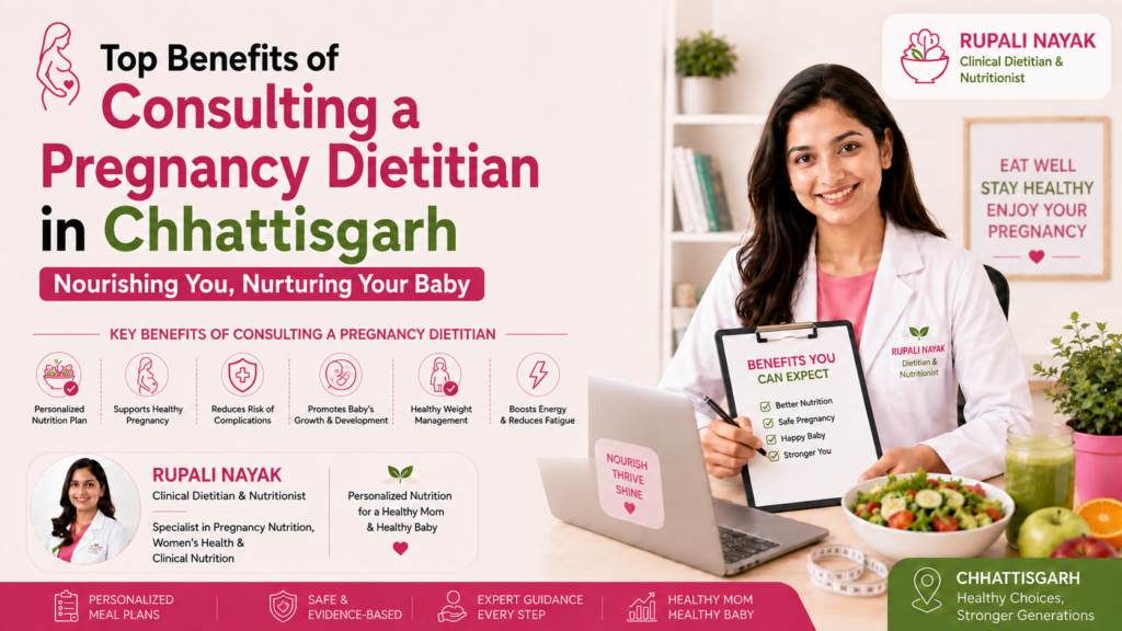 Top Benefits of Consulting a Pregnancy Dietitian in Chhattisgarh