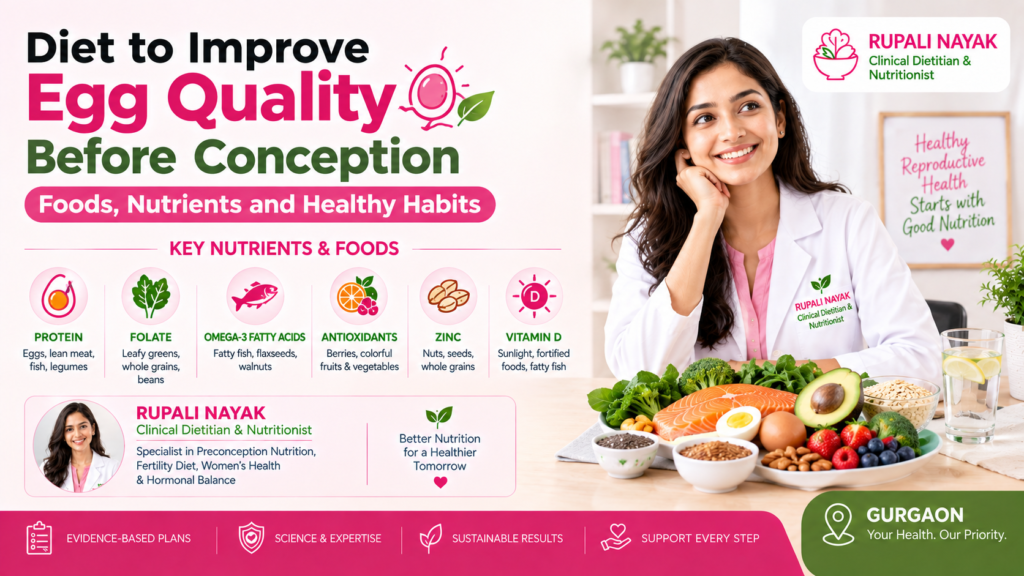Diet to Improve Egg Quality Before Conception: Foods, Nutrients & Healthy Habits