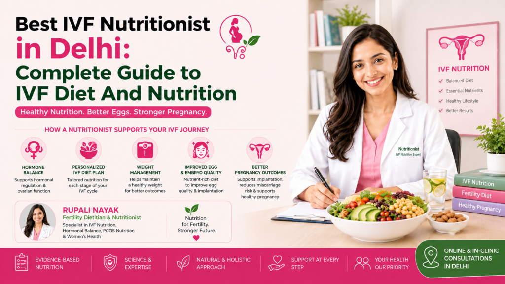Best IVF Nutritionist in Delhi: Complete Guide to IVF Diet And Nutrition