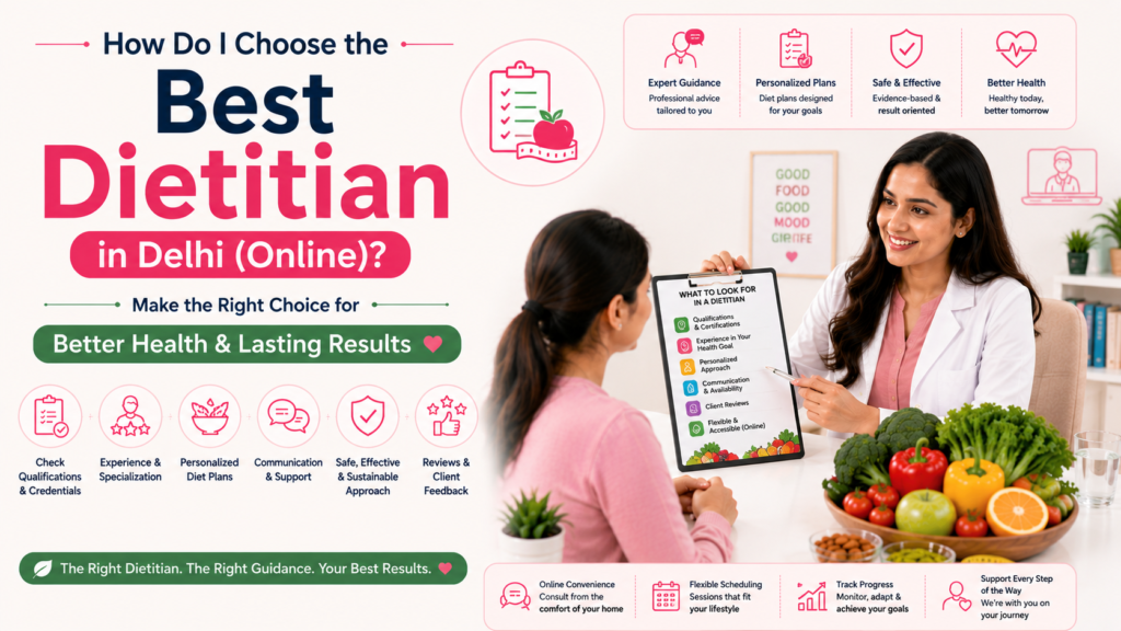 How Do I Choose the Best Dietitian in Delhi (Online)?