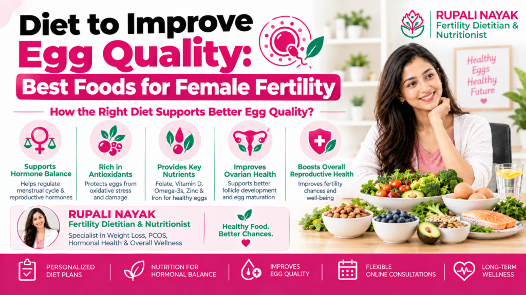 Diet to Improve Egg Quality: Best Foods for Female Fertility