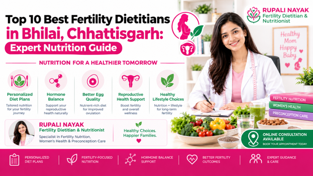 Top 10 Best Fertility Dietitians in Bhilai, Chhattisgarh: Expert Nutrition Guide
