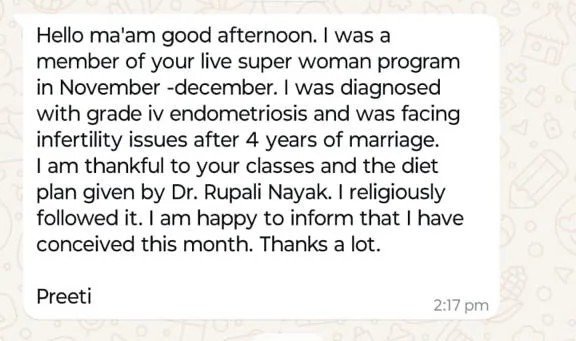 Fertility WhatsApp Chat