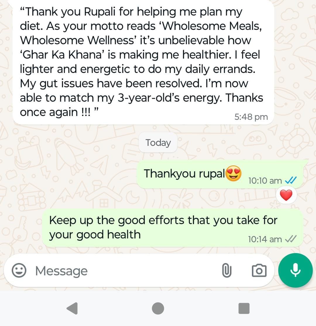 Gut Health WhatsApp Chat