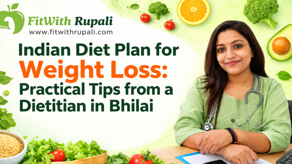 Indian Diet Plan for Weight Loss: Practical Tips from a Dietitian in Bhilai
